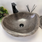 Раковина из речного камня RS-63308 (53*42*15) 0122
