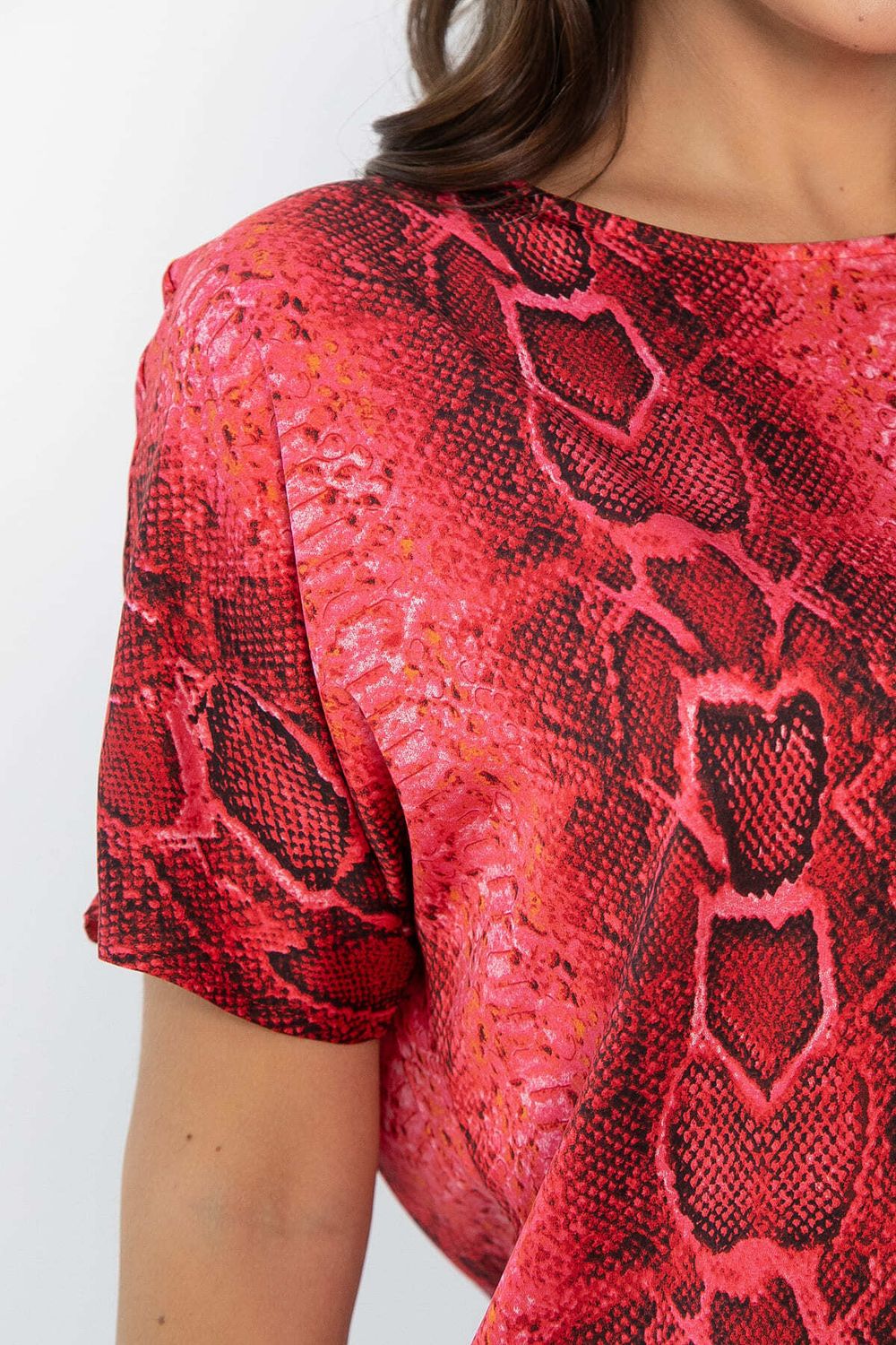 Блуза Морган (красная) Б14033-16М LT Collection