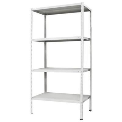 Стеллаж мет-л, 4 секц, 100х30х200 см, ПАКС, МС-234/500, 15628693