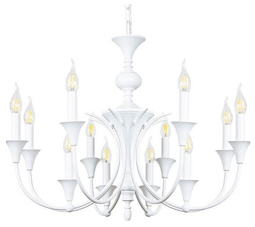 Подвесная люстра Arte Lamp Collinetta A4094LM-12WH