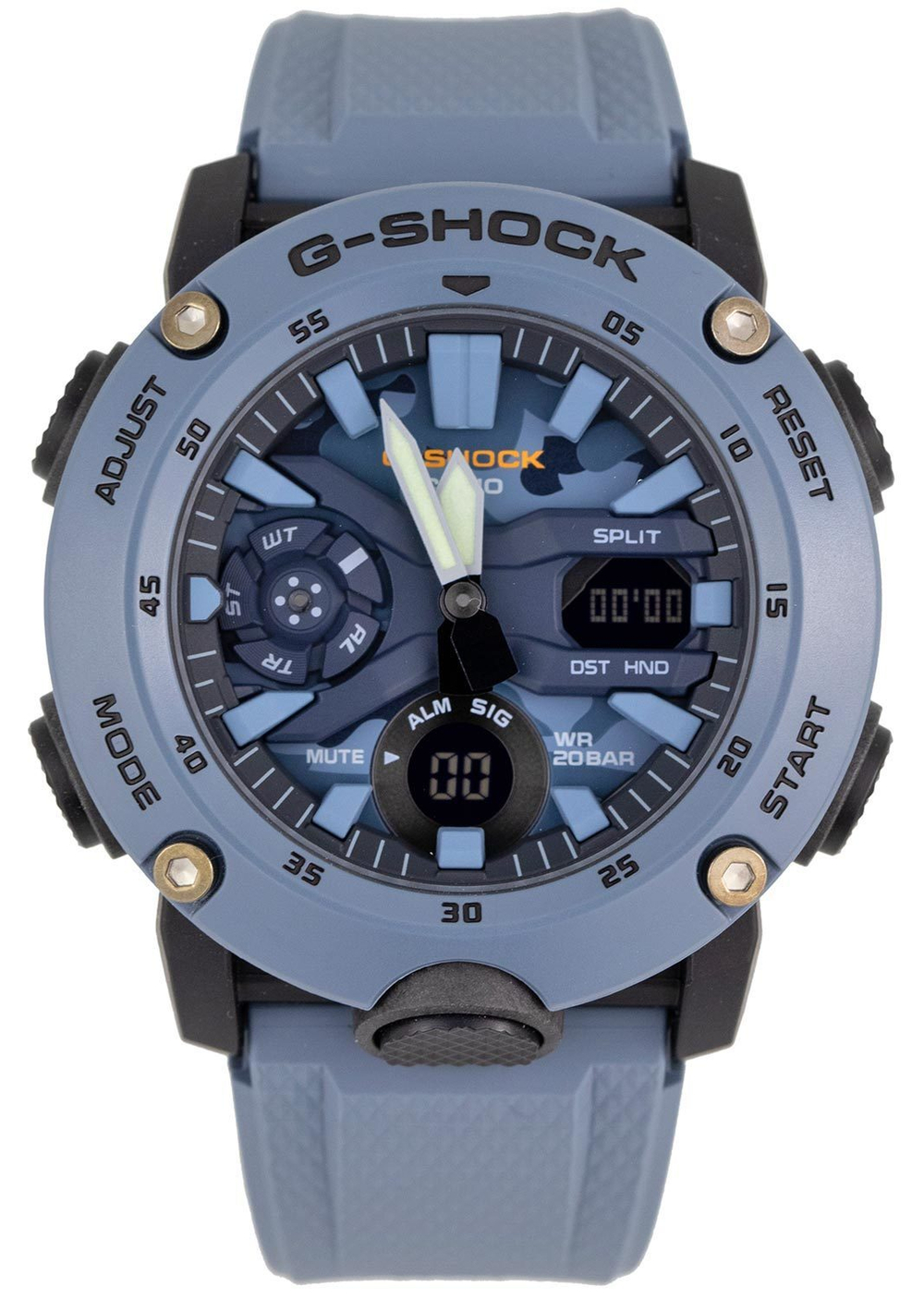 Японские наручные часы Casio G-SHOCK GA-2000SU-2AER