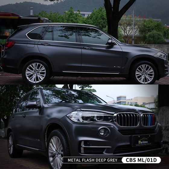 Пленка Metal Flash Deep Grey Carbins