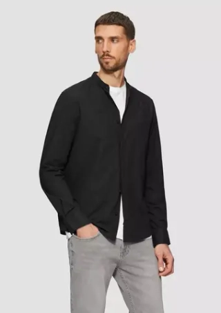 Regular Fit : хлопковая рубашка со структурой s.Oliver