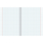 Тетрадь 80л., А5, клетка, Канц-Эксмо "В клетку", скрепка, мелованный картон, 5 дизайнов