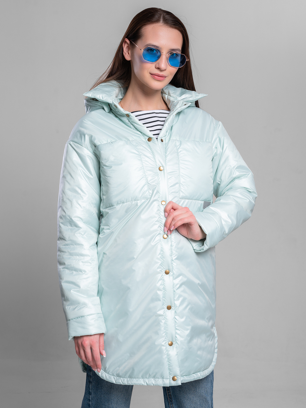 Куртка женская "Урбан" мята