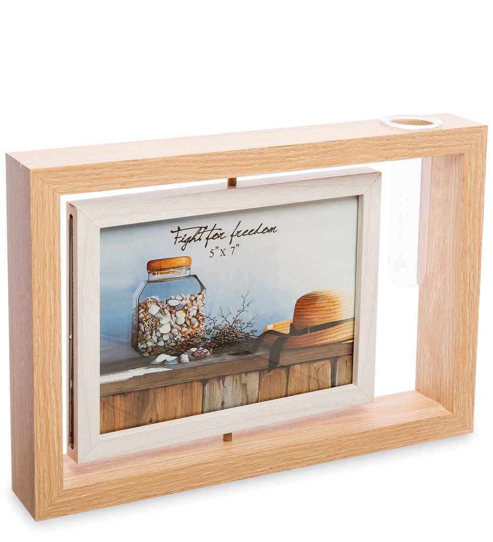 GAEM Home PH-24/ 1 Фоторамка-зеркало с вазочкой (13х18)