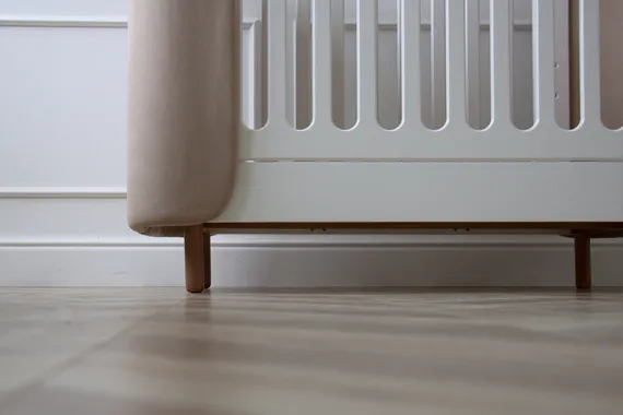 Кроватка KIDI Soft mini cпальное место 60*120 см (бежевый)