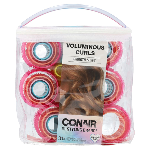 Conair, Self Grip Rollers ™, для объемных локонов, 31 шт.