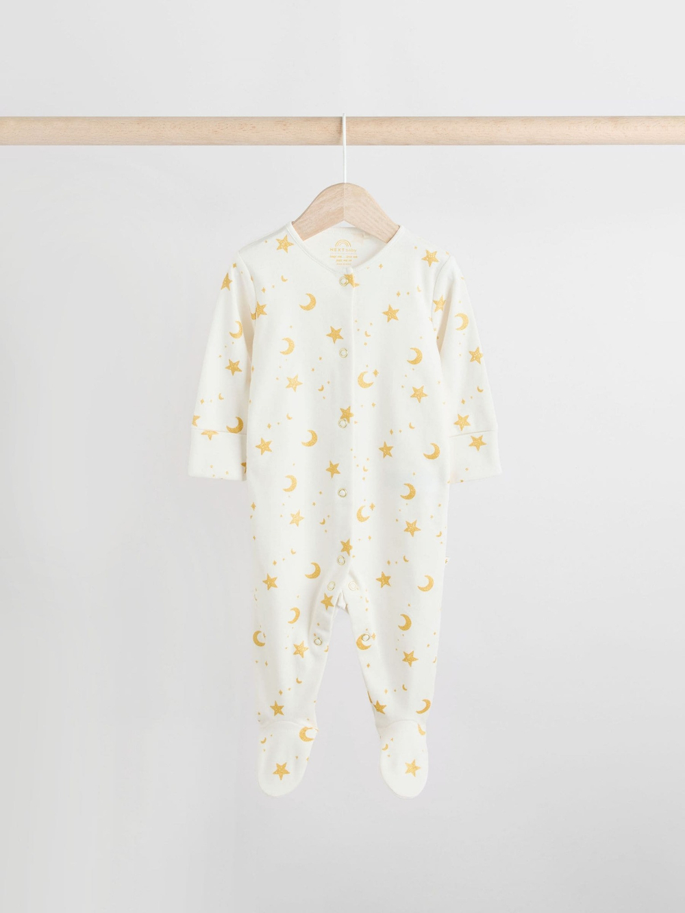 Комбинезон / Cлип для малышей Next AA7-904, 3 шт., Белый