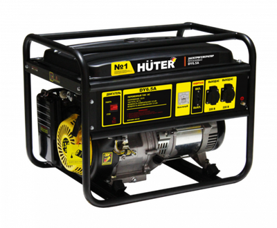 Бензиновый генератор (5.5 кВт) DY6.5A Huter