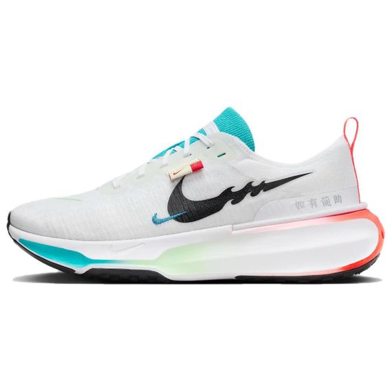 NIKE Invincible 3 Беговые кроссовки Низкие Белые, черные, синие Мужские