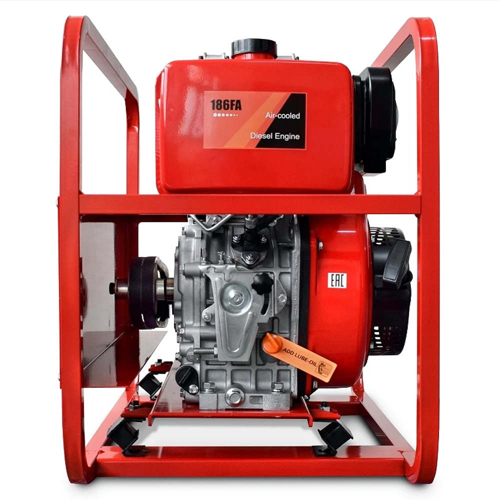 REDVOLT МП1000Д мотопомпа дизельная 13.5 л.с, 940 л/мин, диаметр 80 мм, MPD1000B