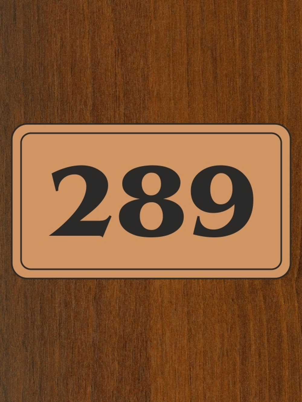 нумерация на дверь