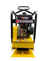 Виброплита реверсивная KOMAN MS160-1 дизельная - [165 кг / 30,5 кН / Hi-Earns 178FE]