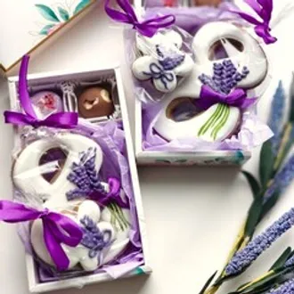 Пряник с конфетами «8 марта» / 120 гр