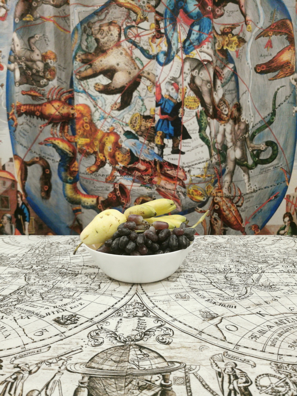 Скатерть «Карта мира Киприянова»