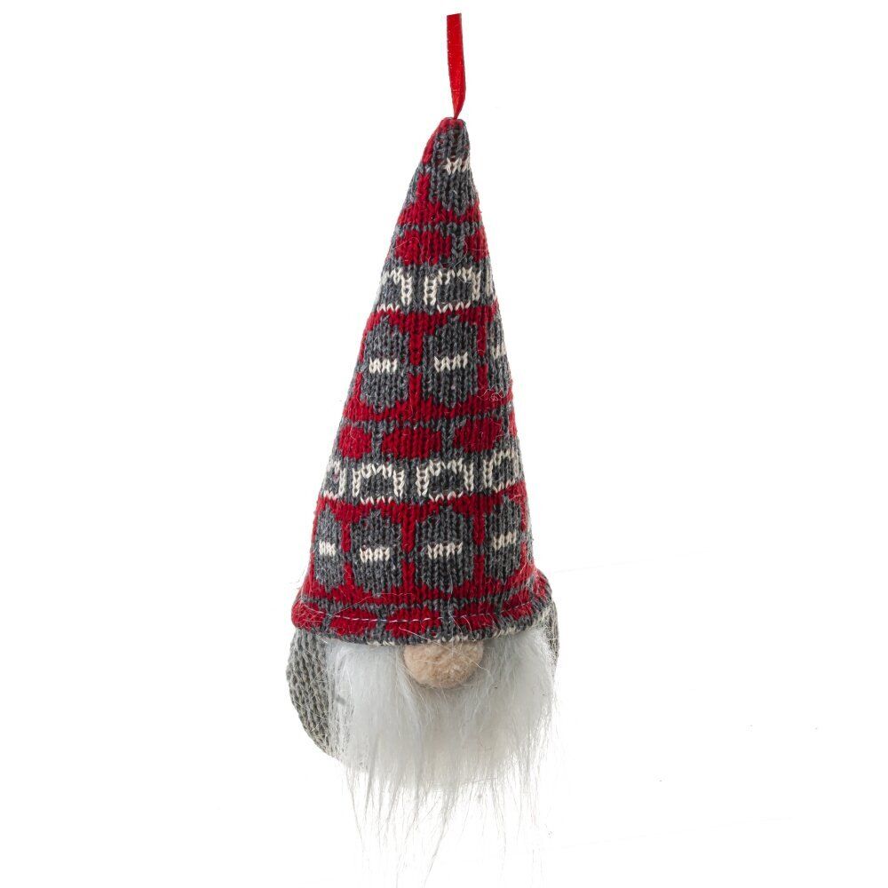 GAEM Игрушка набивная подвесная "Гном" (3xLR44), L7 W7 H19 см, 4в.