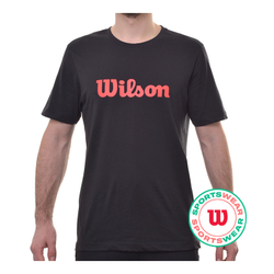 Мужская теннисная футболка Wilson Graphic T-Shirt - black