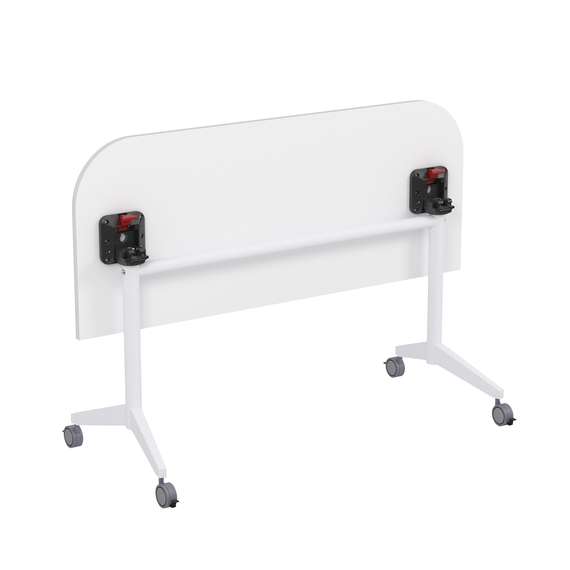 8ФСРР.102-S Складной радиусный стол-трансформер Simple с фиксаторами (1450*600*750)