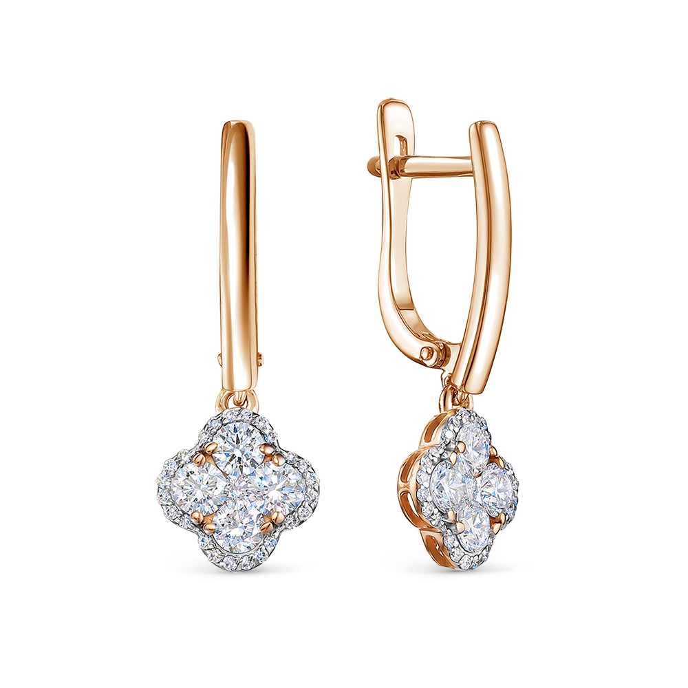 Серьги из золота 585 пробы