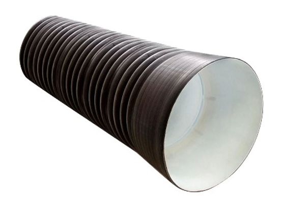 Труба гофрированная черная 340/300мм SN6 (6 метров)