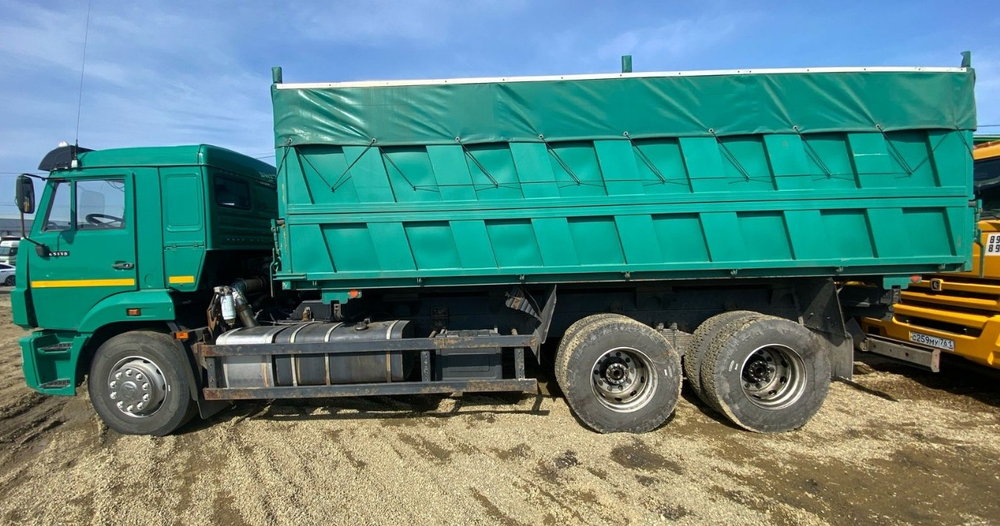 Планета 5529* на шасси КамАЗ 65115 6x4 Зерновоз 552919 (Дизельный, 11,8 л, 300 л.с., МТ)