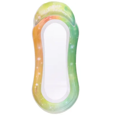 Надувной матрас-шезлонг для плавания Релакс Y-003, 160*85 см, сетчатое дно