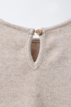 ZARA ФУТБОЛКА SOFT TOUCH, БЕЖЕВЫЙ