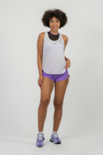 Майка FIT Activewear Tank Top “Airy” with Reflective Logo 439 Белая