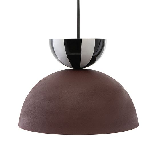 Светильник подвесной anniken, D31х24 см, сливовый