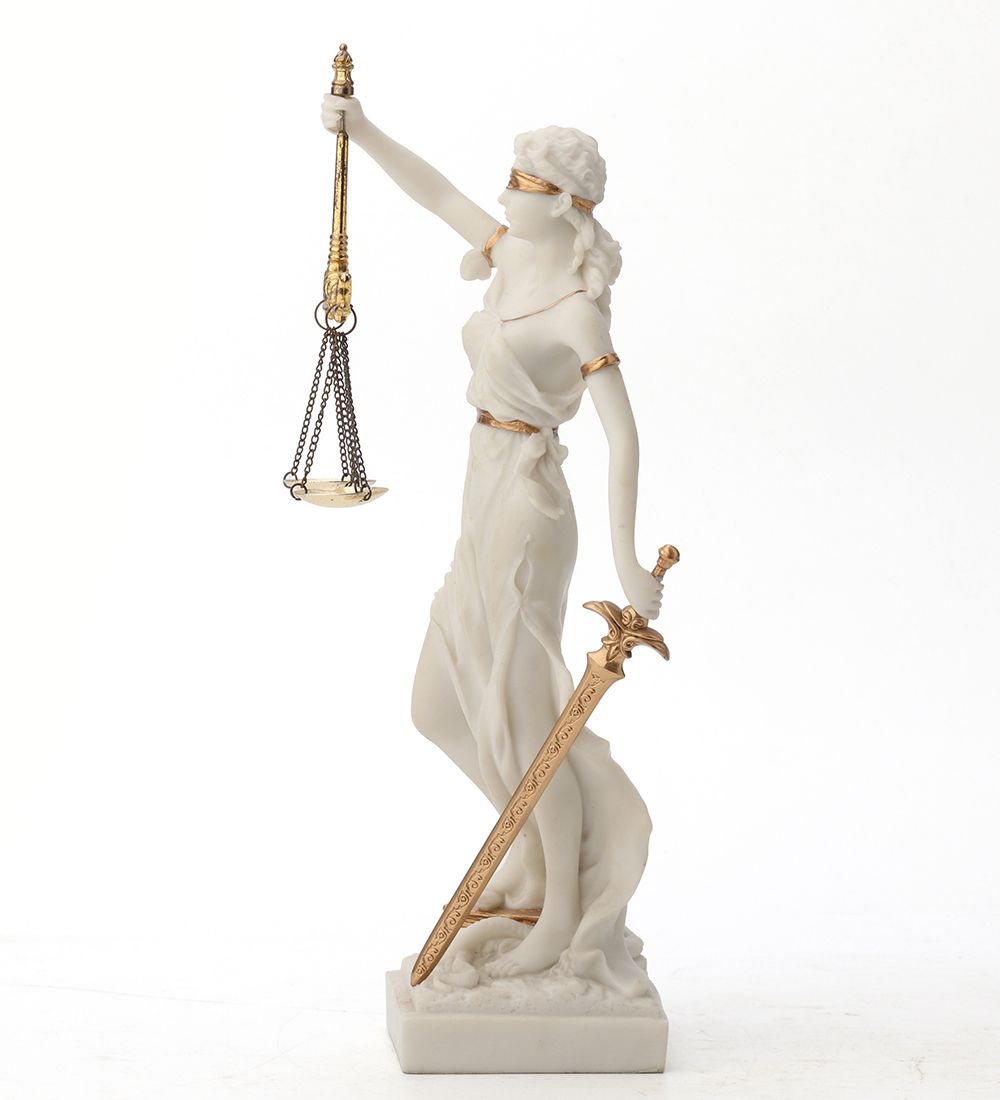 Veronese WS-556/ 4 Статуэтка «Фемида - богиня правосудия»