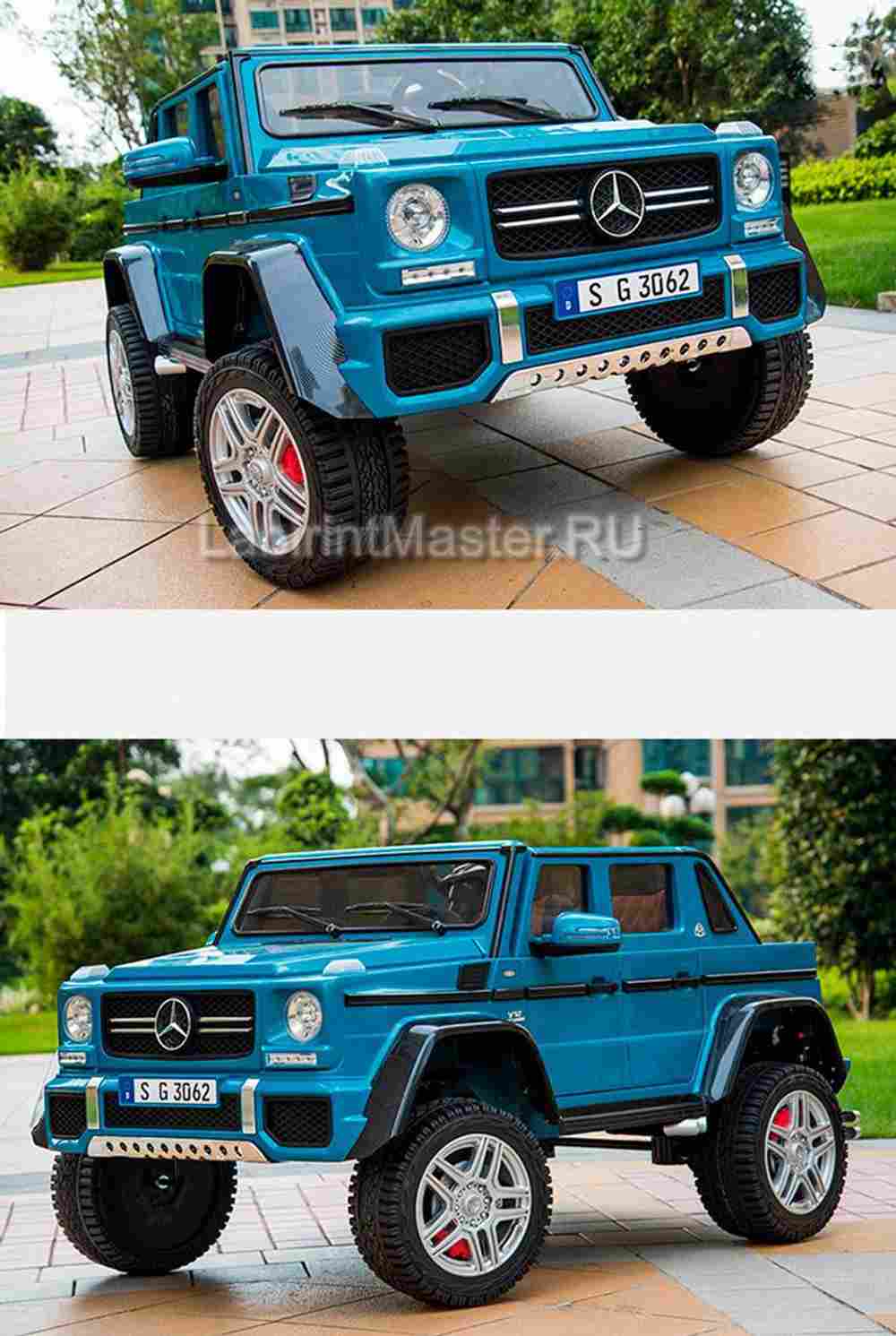 Детский электромобиль "Mercedes" G650, синий