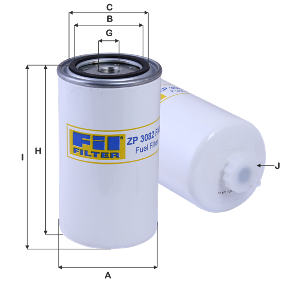 Фильтр топливный ZP 3082 FMB
