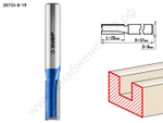 ЗУБР 8x19мм, хвостовик 8мм, фреза пазовая прямая с нижними подрезателями