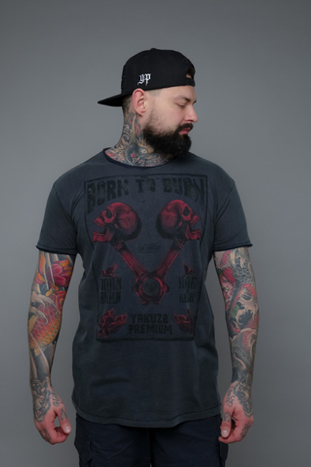 Футболка темно-синяя Yakuza Premium 3819