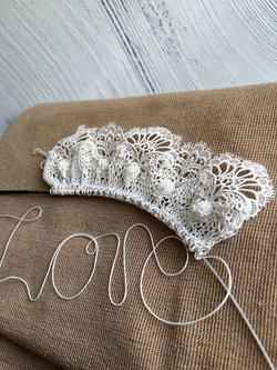 Тесьма кружево для рукоделия и вязания флоренция 1,5 м