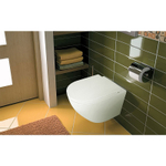 Унитаз подвесной PRO 370х490х360 безободковый, в комплекте с сидением микролифт (PRO-0001)