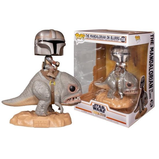 Фигурка Funko POP! Deluxe: Mandalorian: The Mandalorian on Blurr 45547