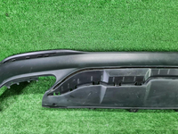 Юбка заднего бампера Mercedes GLE W166 (15-18) AMG