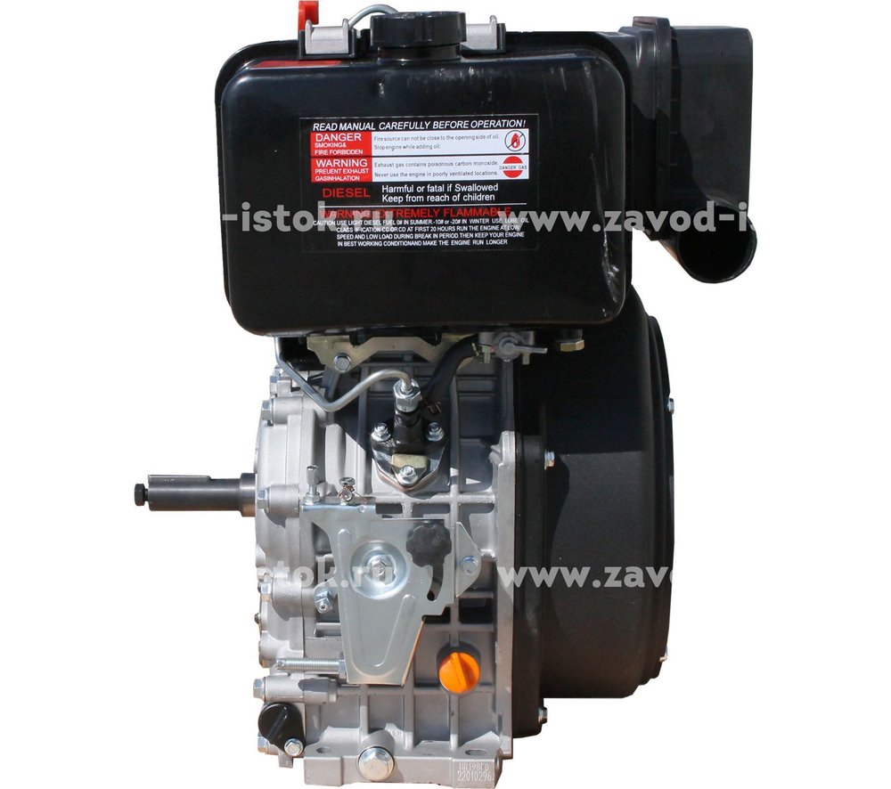 Двигатель дизельный Hi-Earns HR198F