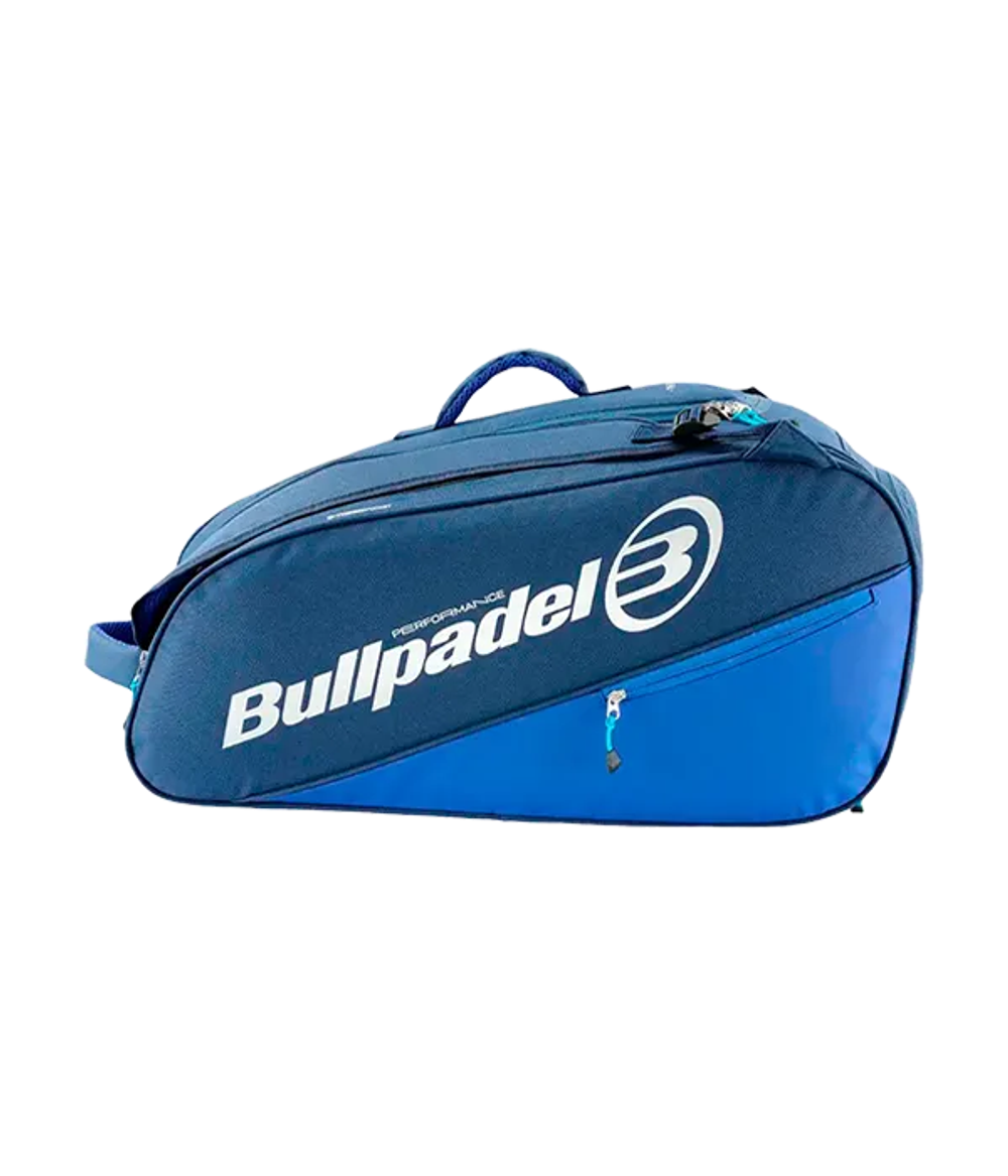 Сумка для падел Bullpadel Performance Navy Blue 2025, термокарманы и вентиляция