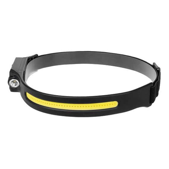 Фонарь налобный сенсорный LED-120 LM, COB-340 LM, IPX4, USB (N-FN-HL65) NISUS