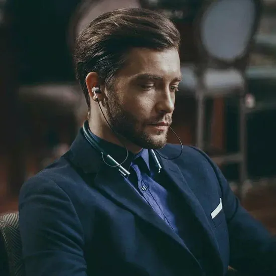 Беспроводные наушники 1MORE Triple Driver BT In-Ear E1001BT, USB Type-C, black/silver