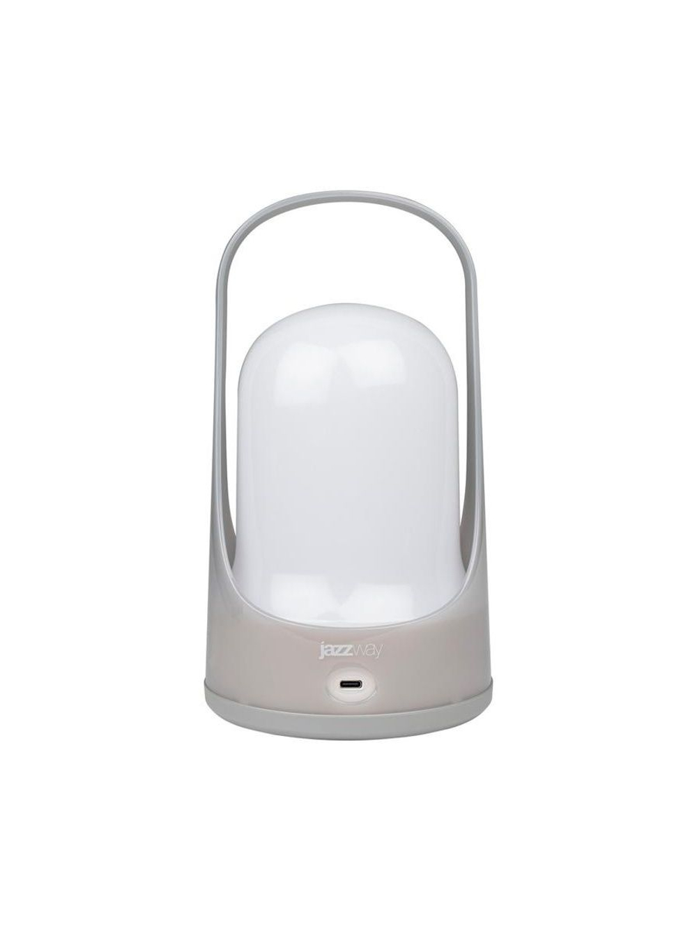 Фонарь светодиодный аккумуляторный кемпинговый Accu5-L60-gy 60SMDх0.5Вт 220/350/650лм 8000-9000К IP20 (Li-ion аккумулятор 3.7В 18650 3600мА.ч) диммер сер. JazzWay 5058323