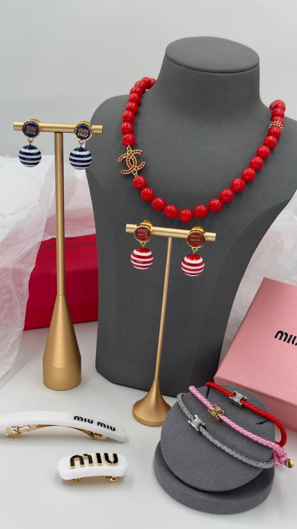 Серьги MIU MIU
