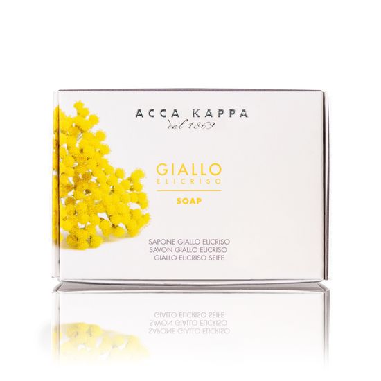 Мыло туалетное твердое Acca Kappa Giallo Elicriso, 150 гр