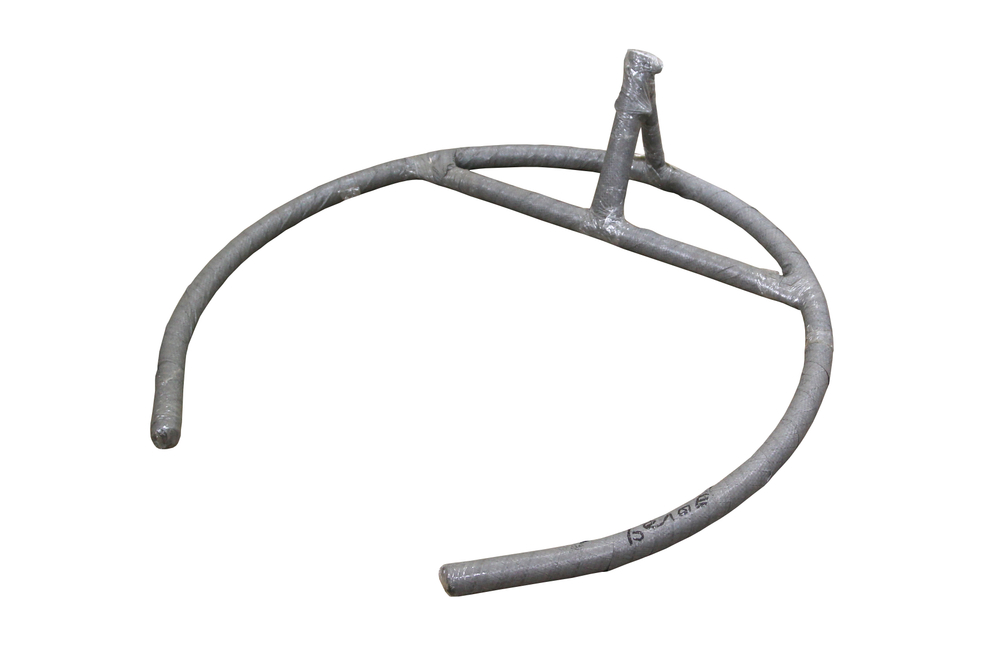 Кресло подвесное Сфера арт.CN600-2024 (стойка+основание.белое.,корзн.белая.,подуш.бирюзовая. 3уп.(М))