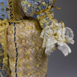 Интерьерная кукла Большой клоун