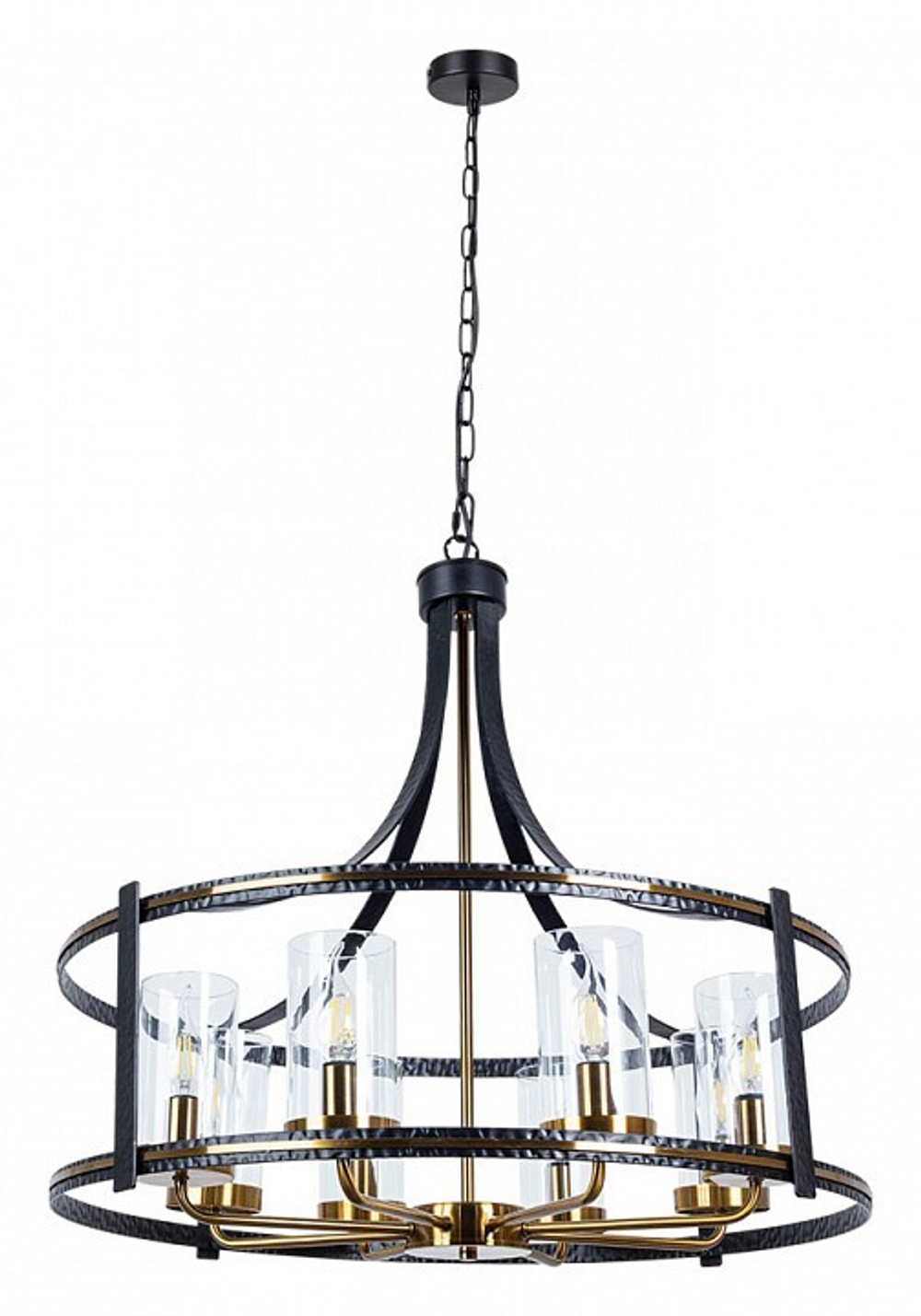 Подвесная люстра Arte Lamp A7011SP-8BK