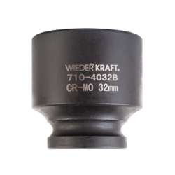 WDK-710-4032 Головка торцевая ударная 1/2", 6 граней, 32 мм